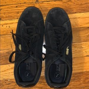 Black Puma Suede Classics